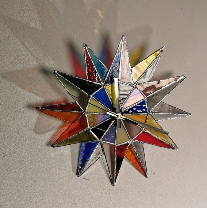 L'horloge en soleil 