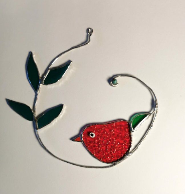 Le piou piou sur sa branche 